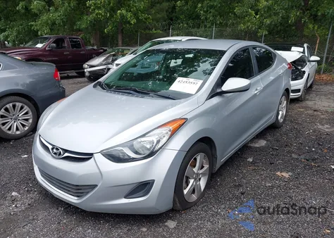 2013 Hyundai Elantra Gls z USA, uszkodzony, nr VIN 5NPDH4AE5DH355797